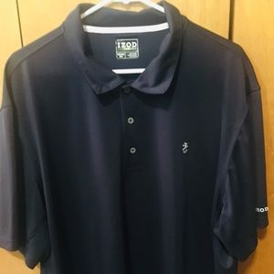 Men’s Izod navy blue polo
